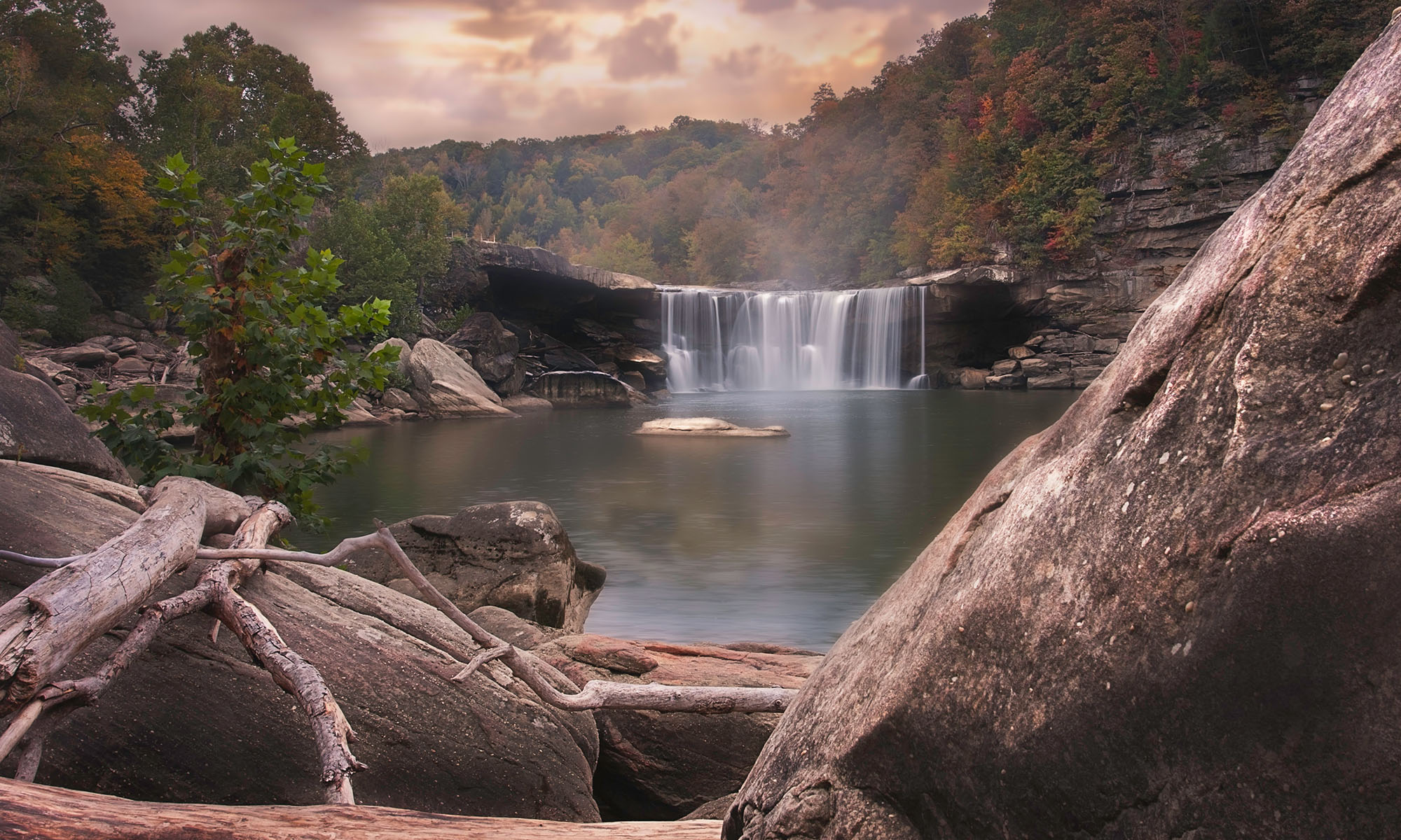 Cumberland Falls in Corbin, KY by Fade to Blaq