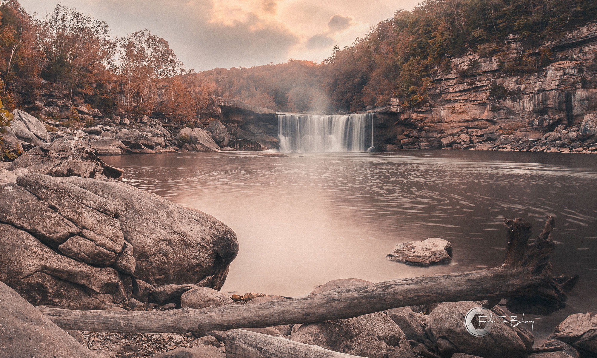 Cumberland Falls in Corbin, KY by Fade to Blaq